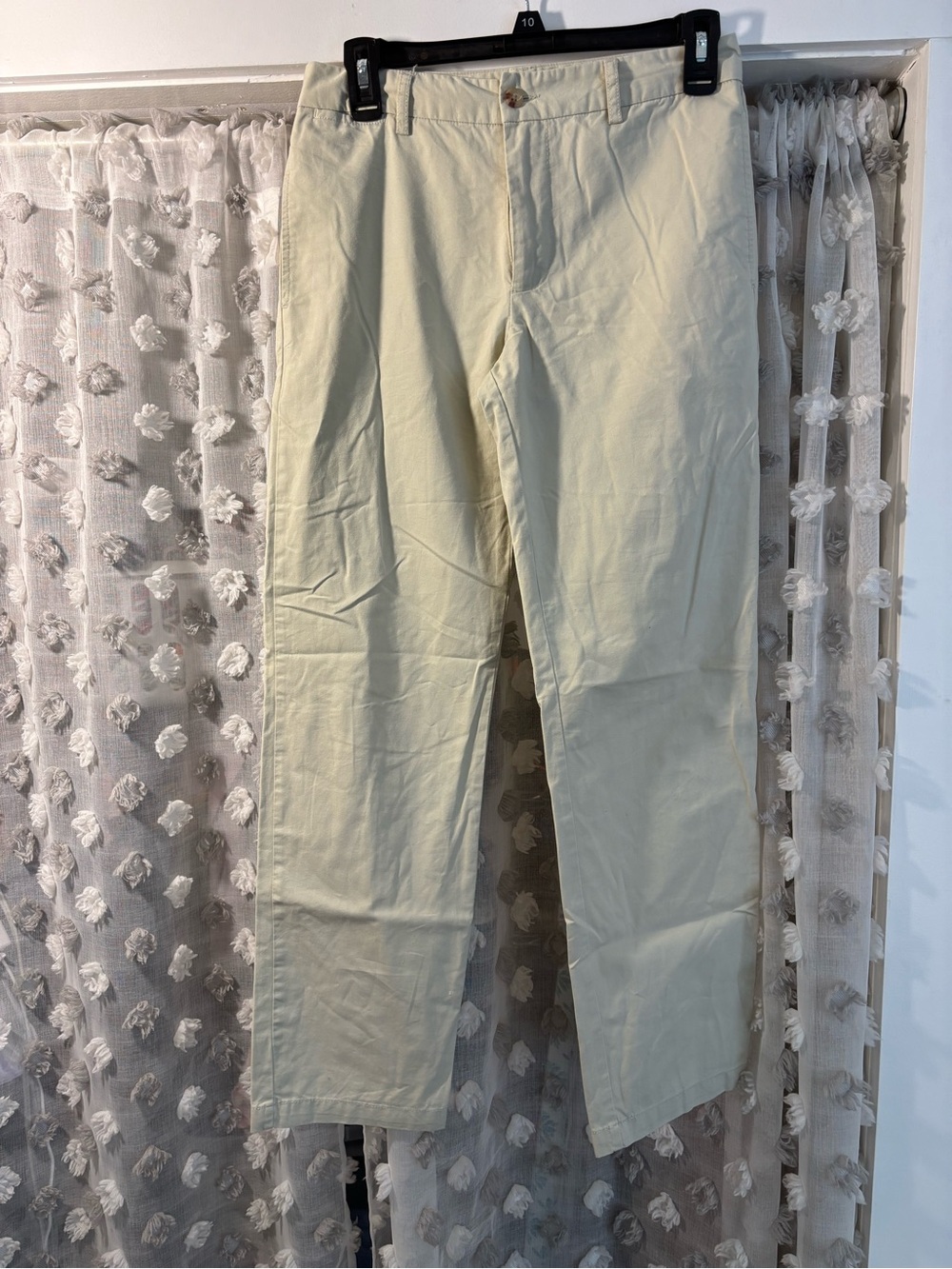 Polo by Ralph Lauren Cream Straight Casual Pants